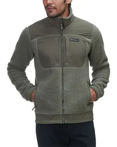 Backcountry Mid-Ivory Sherpa Fleece Jacket - Available in four colors, $139.95